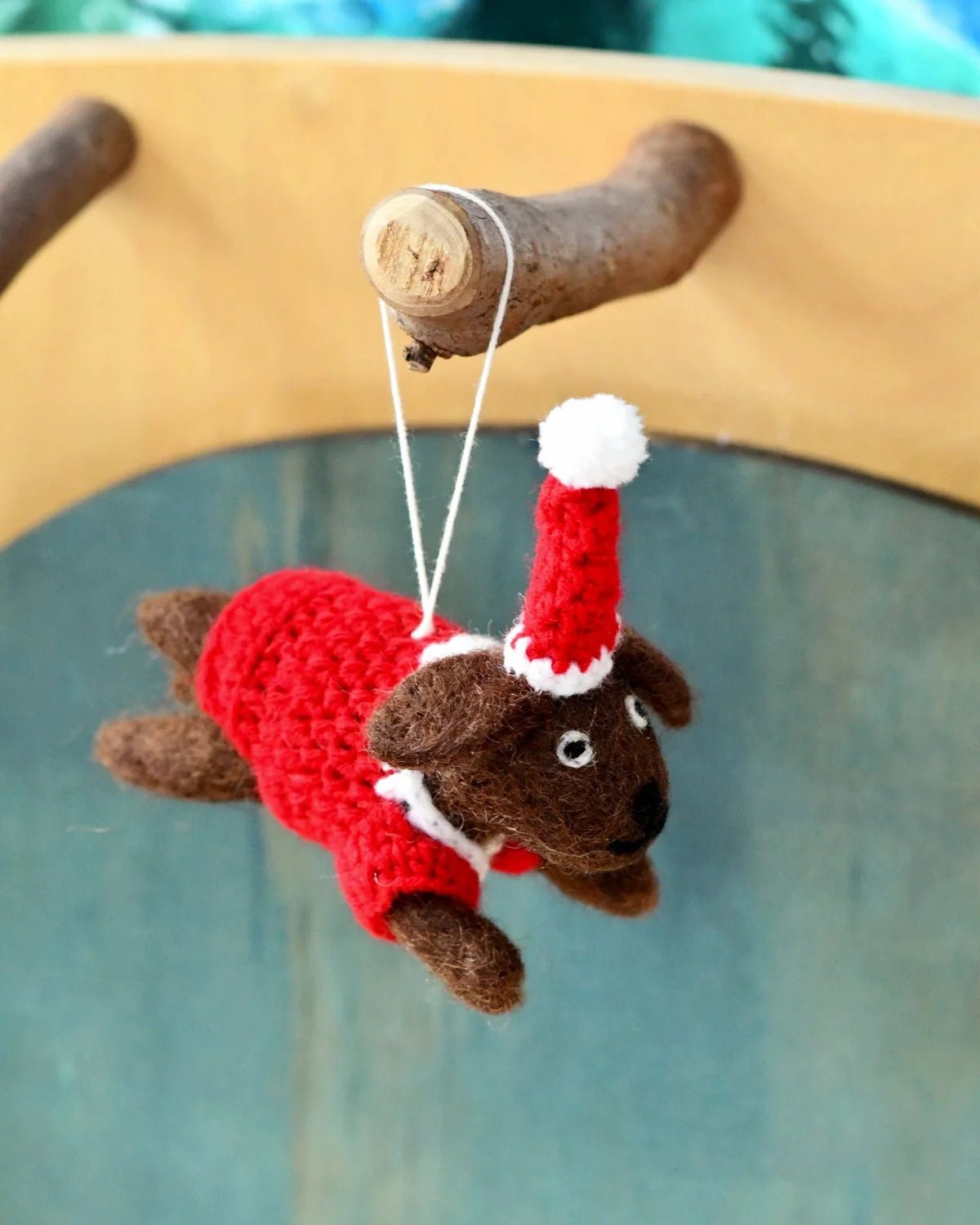 Buy Tara Treasures - Felt Christmas Dachshund Sausage Dog by Tara Teasures - at Hamish + Grace