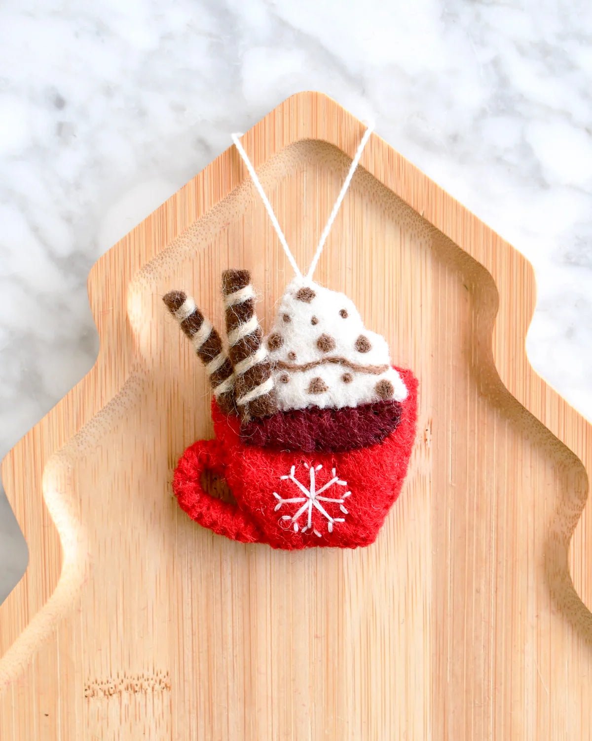 Buy Tara Treasures - Felt Christmas Hot Cacao Ornament by Tara Teasures - at Hamish + Grace