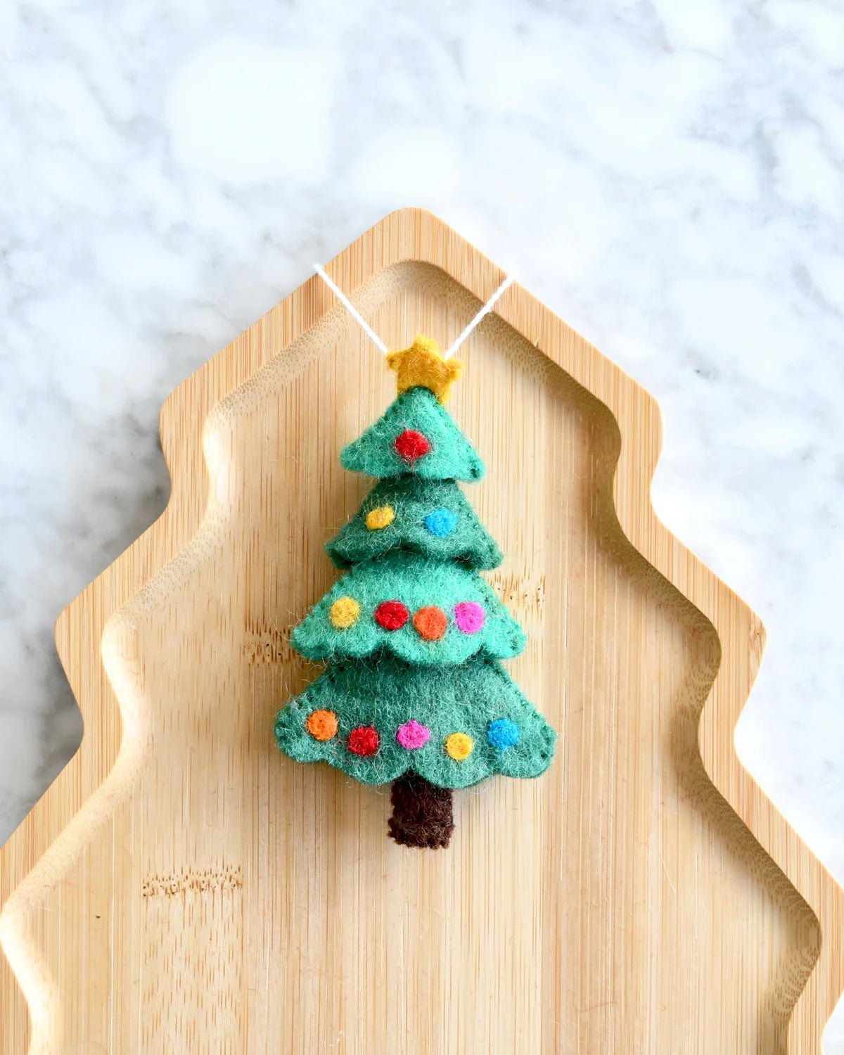 Buy Tara Treasures - Felt Christmas Tree Ornament by Tara Teasures - at Hamish + Grace