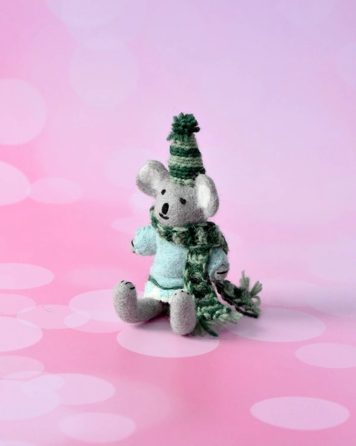 Buy Tara Treasures - Felt Koala with Blue Sweater by Tara Teasures - at Hamish + Grace