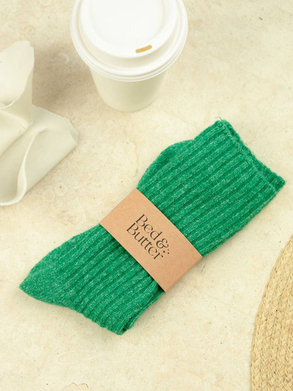 Buy The Comfiest Socks - Lite - Green: L/XL by Bed & Butter - at Hamish + Grace