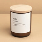 The Commonfolk Homeware The Commonfolk - Dictionary Meaning Candle - Wife