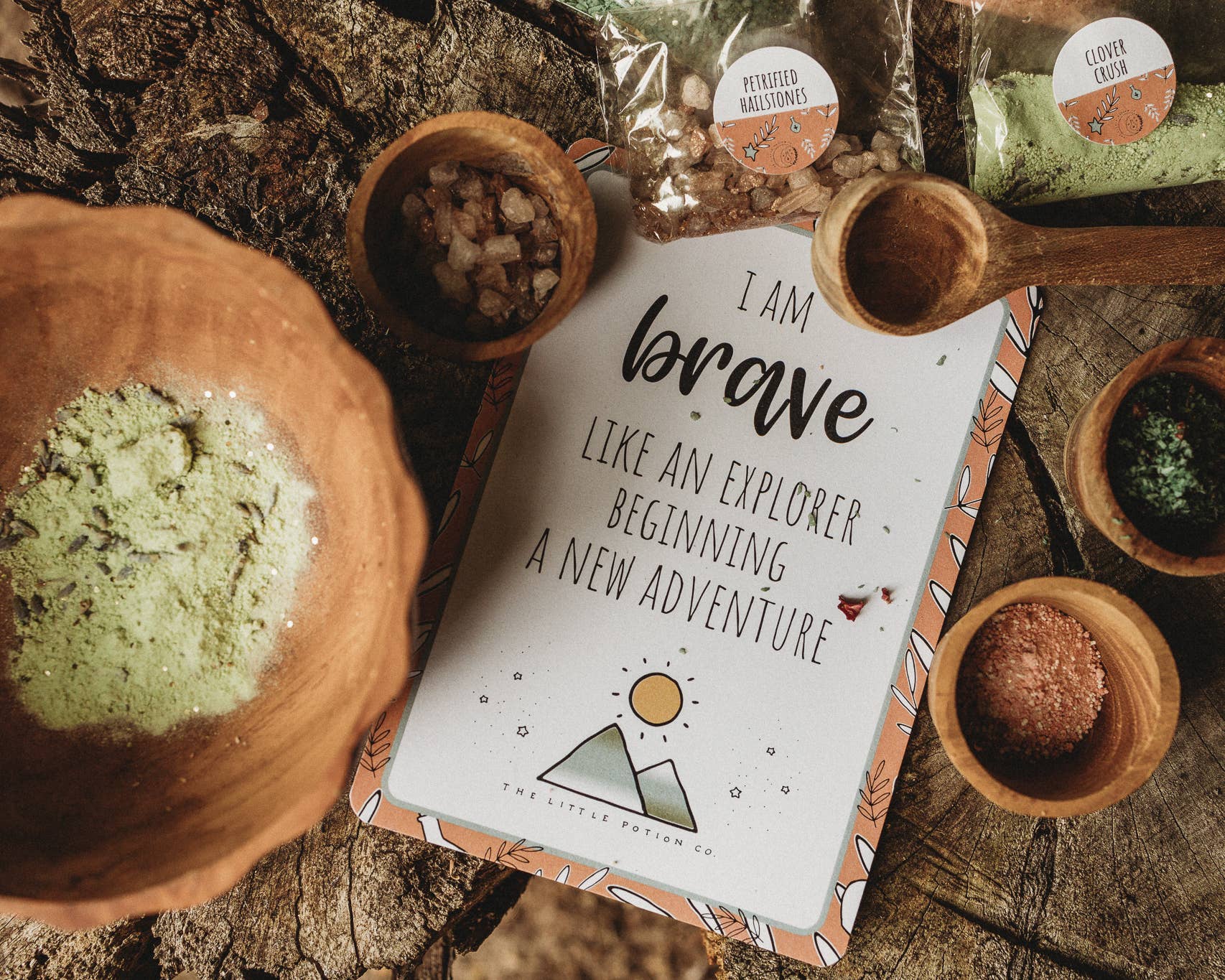 The Little Potion Co Baby + Child Heart of an adventurer - Potion Pouch (Brave Potion)