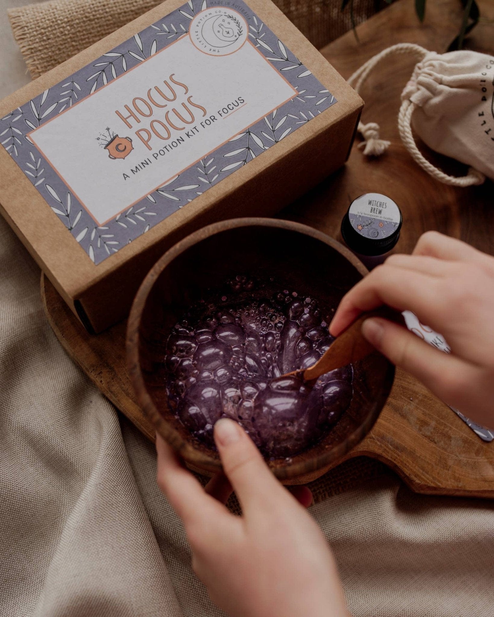 The Little Potion Co Baby + Child MINI Hocus Pocus Potion Kit (A potion for focus)