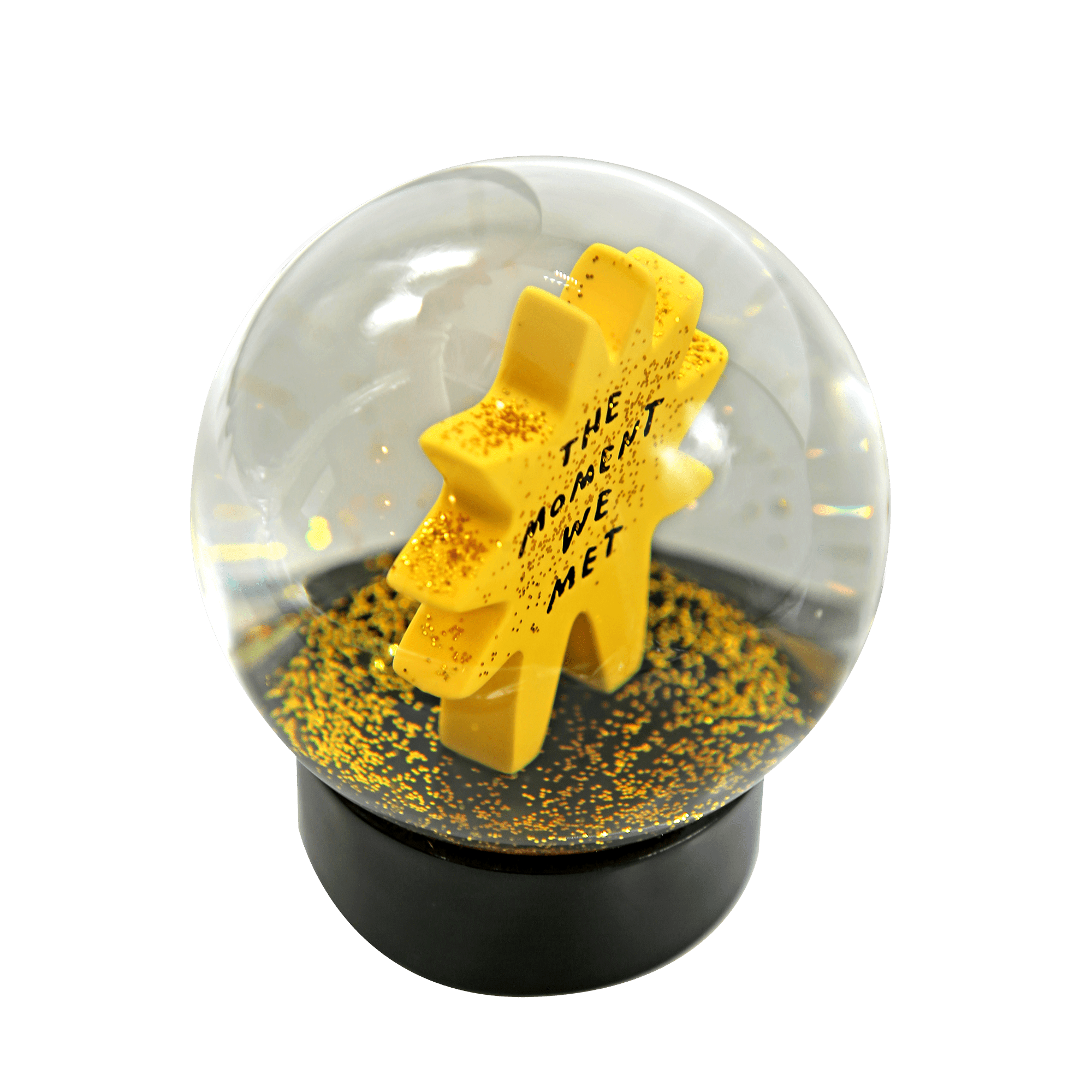 Third Drawer Down Homewares The Moment We Met Snow Globe x Adam JK