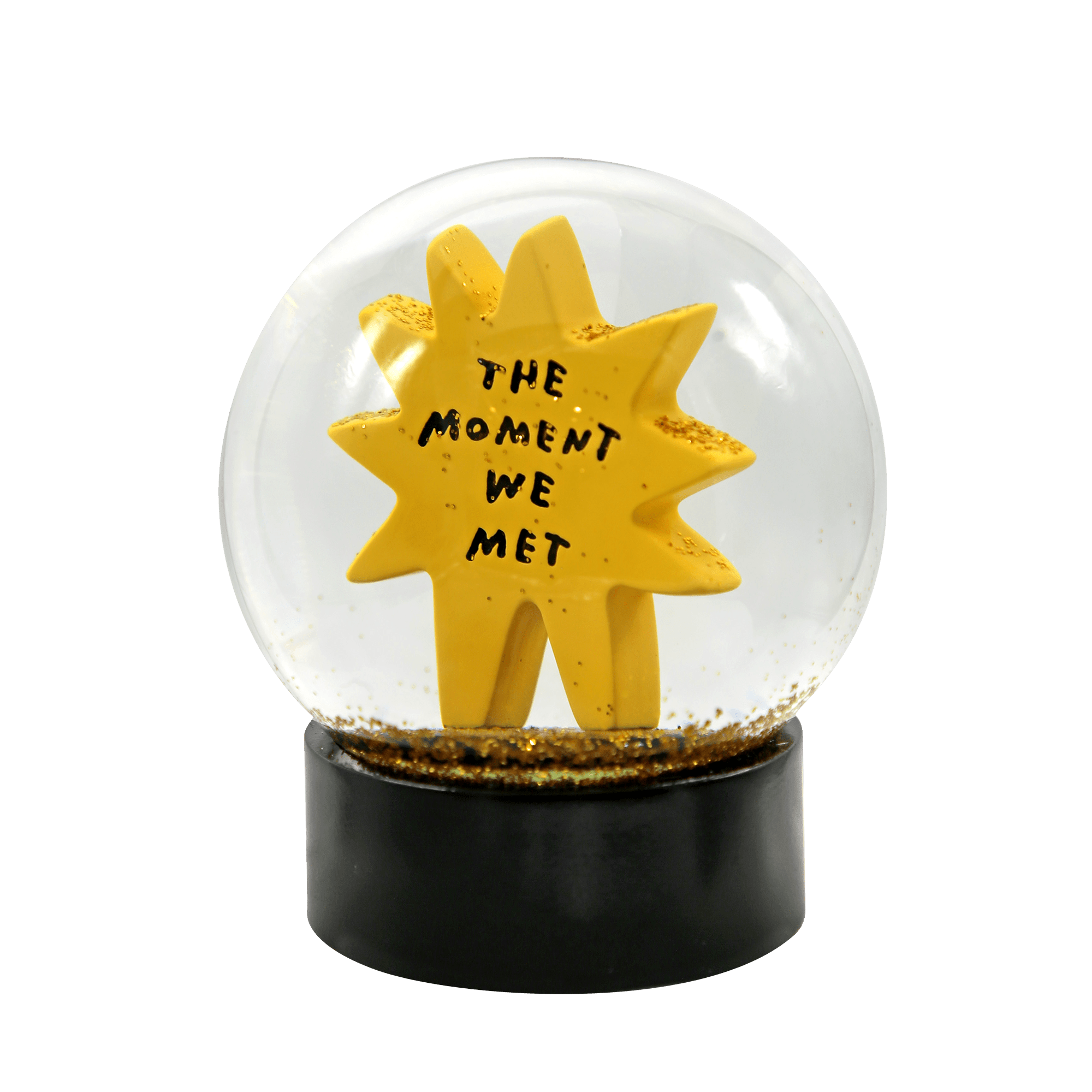 Third Drawer Down Homewares The Moment We Met Snow Globe x Adam JK