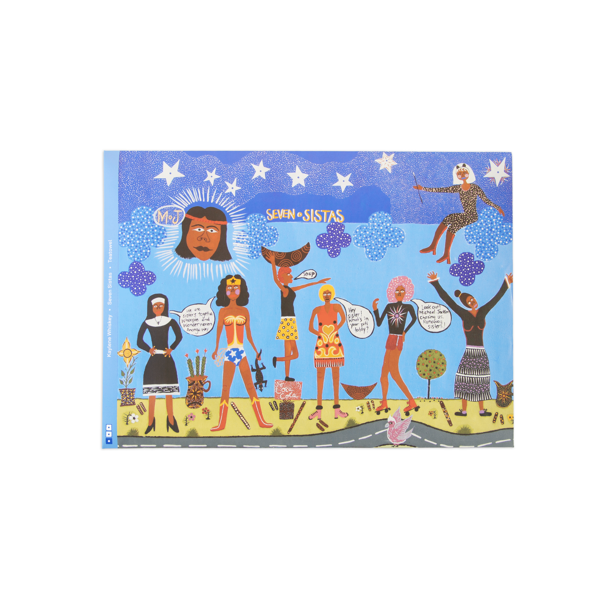 Third Drawer Down Homewares Seven Sistas Tea Towel x Kaylene Whiskey: Default