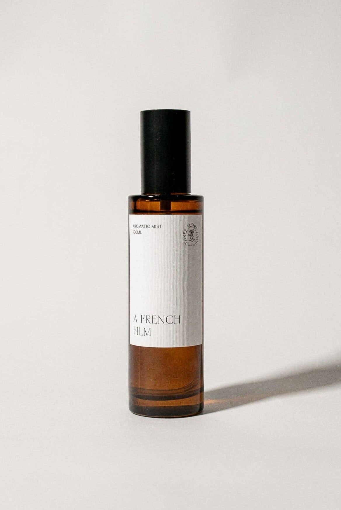 Three More Days Collection Homeware A FRENCH FILM: SEA SALT / AMBRETTE SEEDS / SANDALWOOD / SAGE ROOM SPRAY