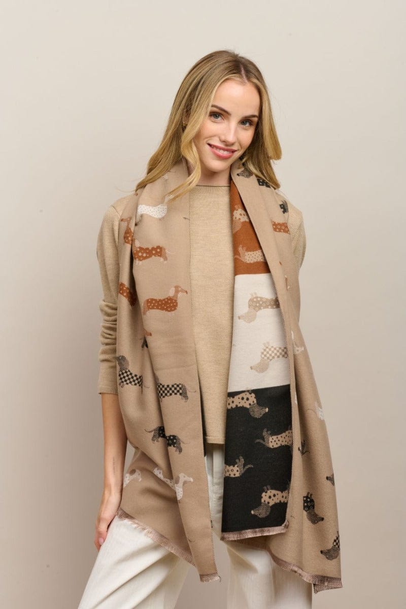 Tiger Tree Fashion Tiger Tree - Latte Dexter Scarf