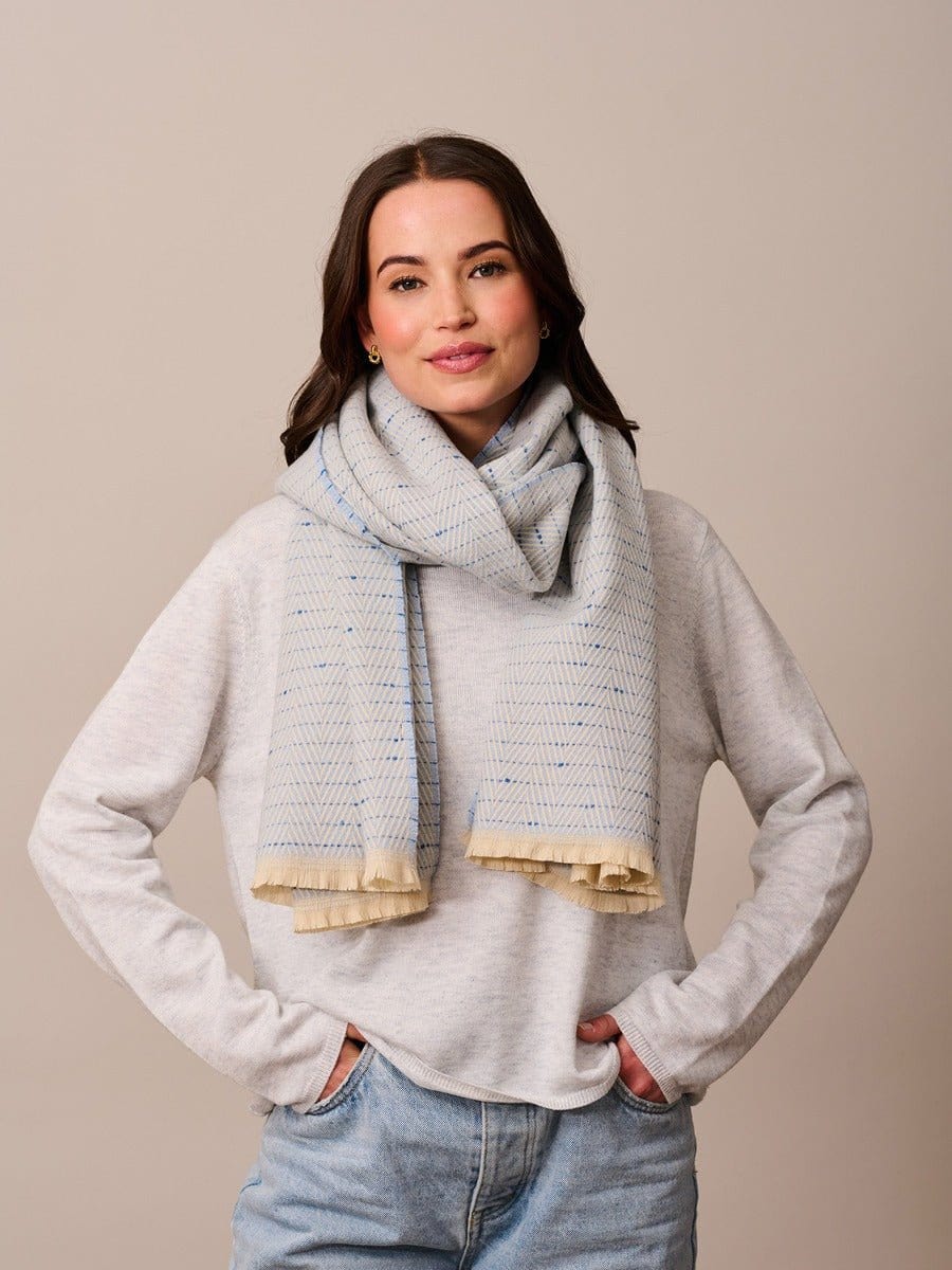 Tiger Tree Fashion Tiger Tree - SC4023 - Blue Les Gets Scarf