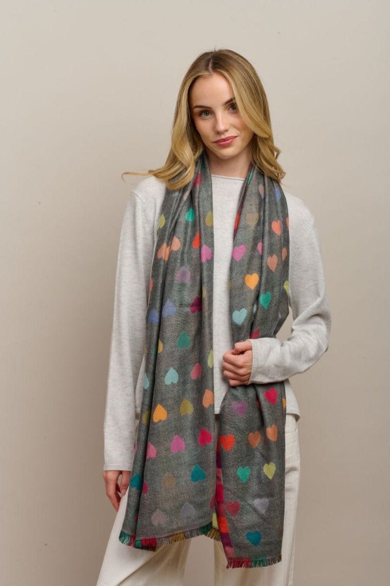 Buy Tiger Tree - Grey Romance Scarf by Tiger Tree - at Hamish + Grace
