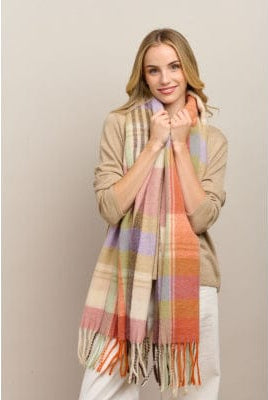 Buy Tiger Tree - Purple Piccadilly Scarf by Tiger Tree - at Hamish + Grace