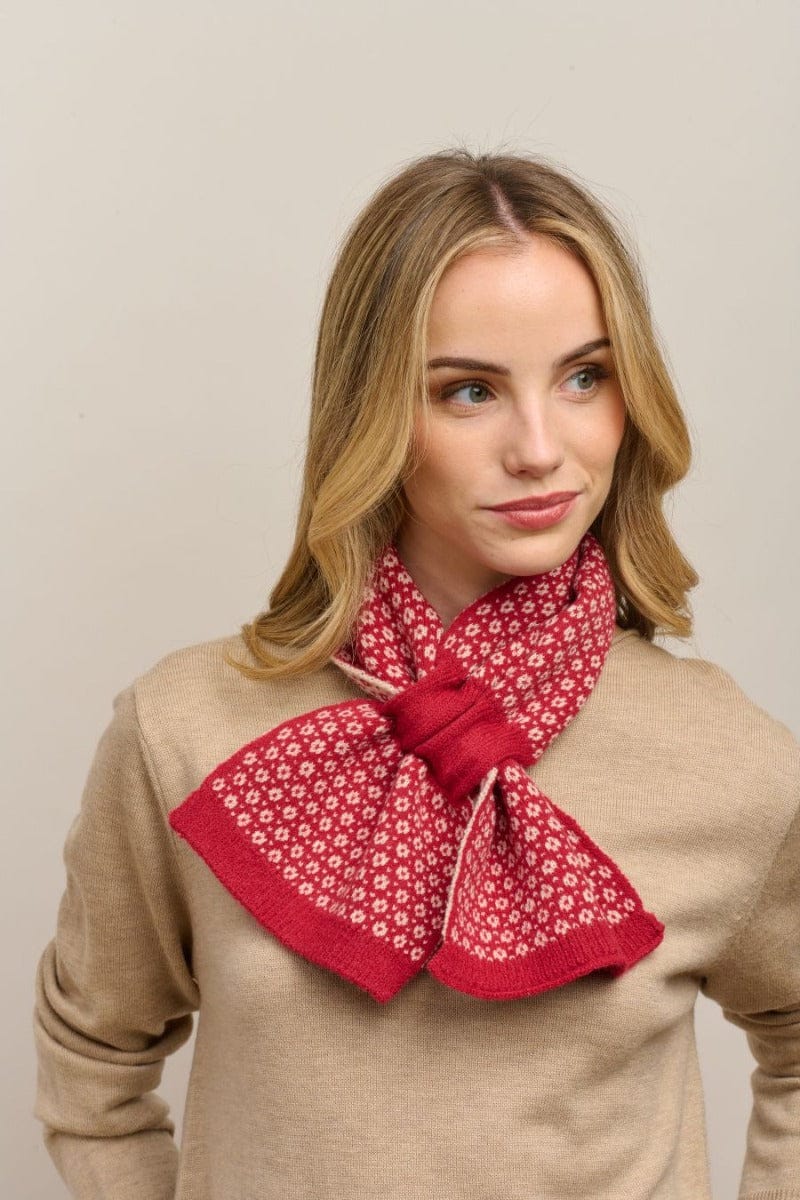 Buy Tiger Tree - Red Luna Piccola Scarf by Tiger Tree - at Hamish + Grace
