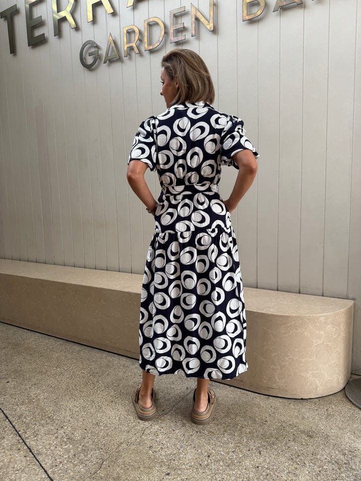 Buy 133787A - Sunny Girl - Maxi Dress with Belt by Sunny Girl - at Hamish + Grace