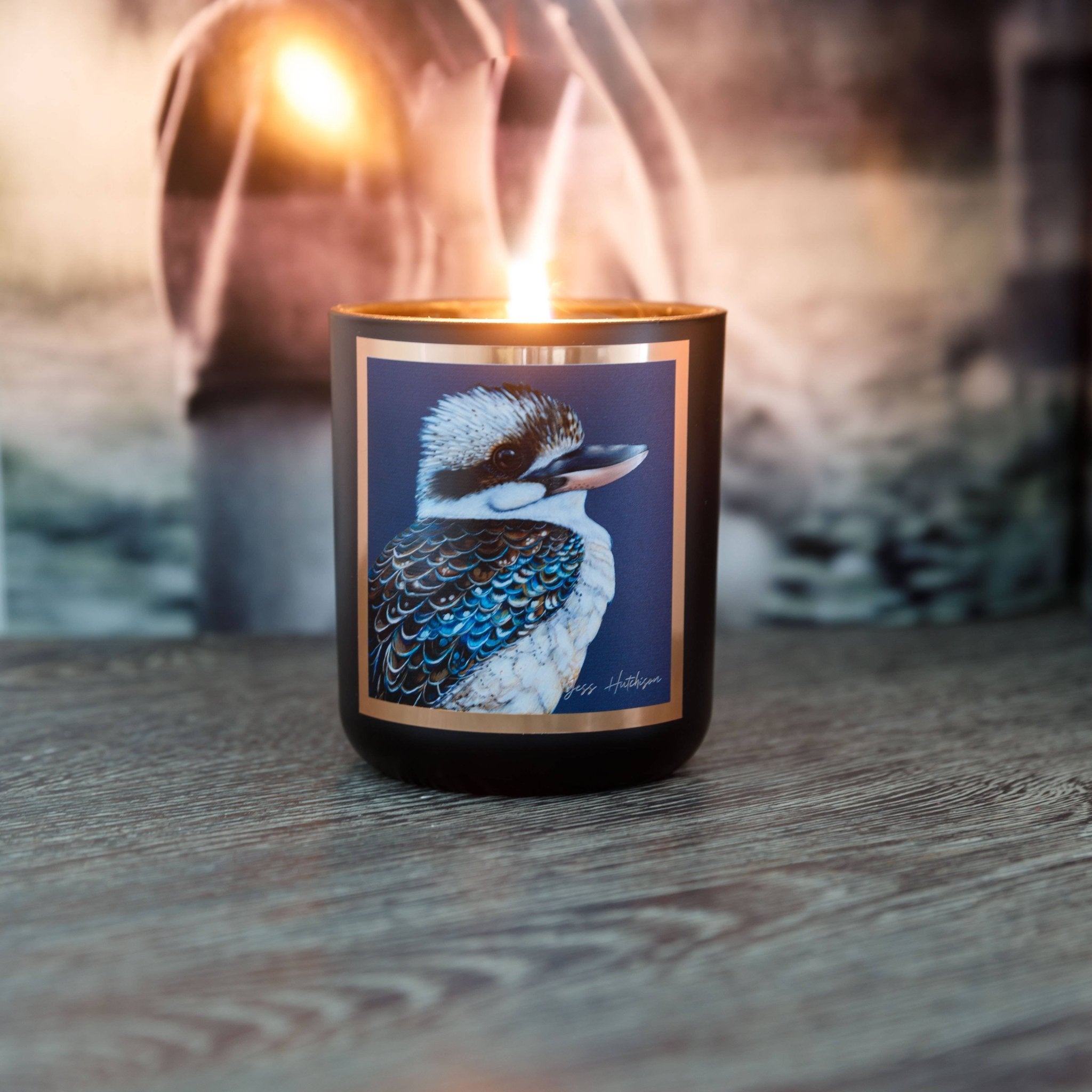 Buy 50+hrs Australian artist soy candle - Australian Sandalwood by Aroma Pot - at Hamish & Grace