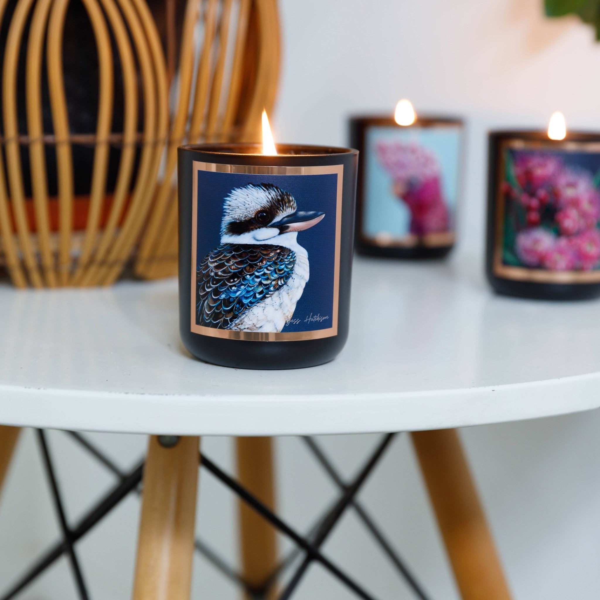 Buy 50+hrs Australian artist soy candle - Australian Sandalwood by Aroma Pot - at Hamish & Grace