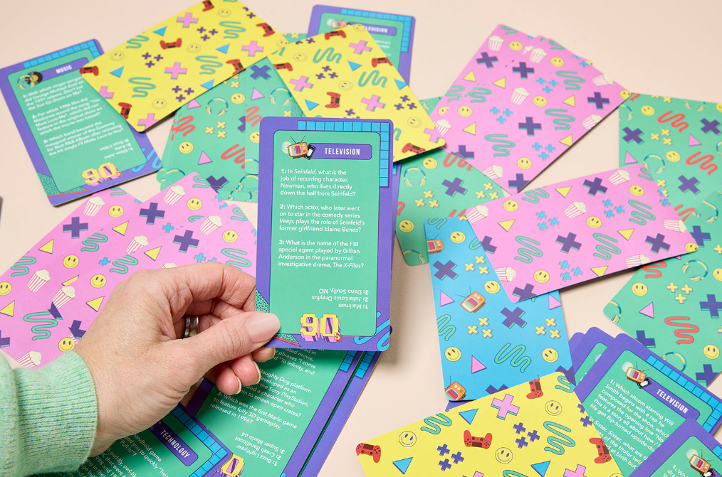 Buy 90's Trivia Cards by Journey Of Something AU & EU - at Hamish + Grace
