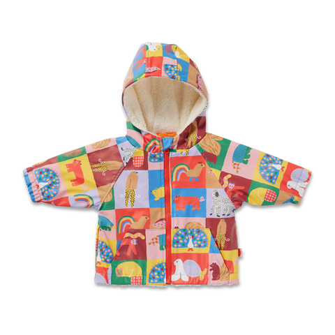 Halcyon Nights - Look At Our Tails Kids Rain Jacket