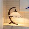 Paola and Joy - Kira Table Lamp - Walnut and Cream