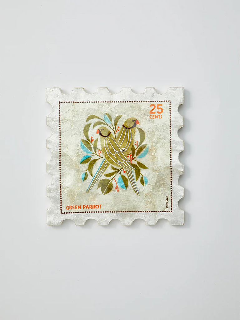 Jones & Co - Parrot Stamp