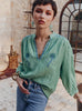 PALMIER BLOUSE - MINT