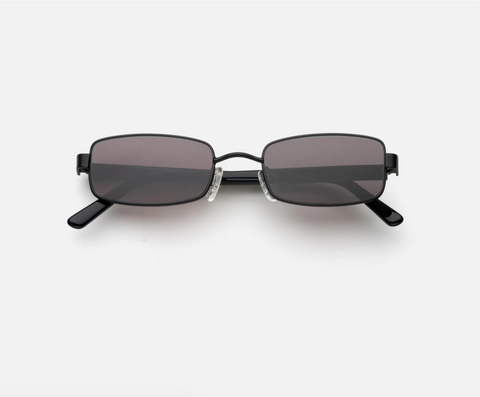 Lu Goldie - Nina Black Sunglasses