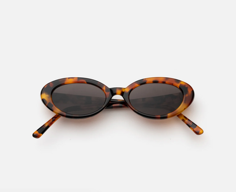 Lu Goldie - Sylvie Tortoise Sunglasses