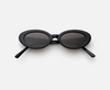 Lu Goldie - Sylvie Black Sunglasses