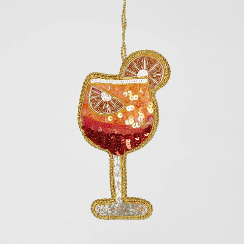 Spritz Delight Sequin Tree Hanging Decoration