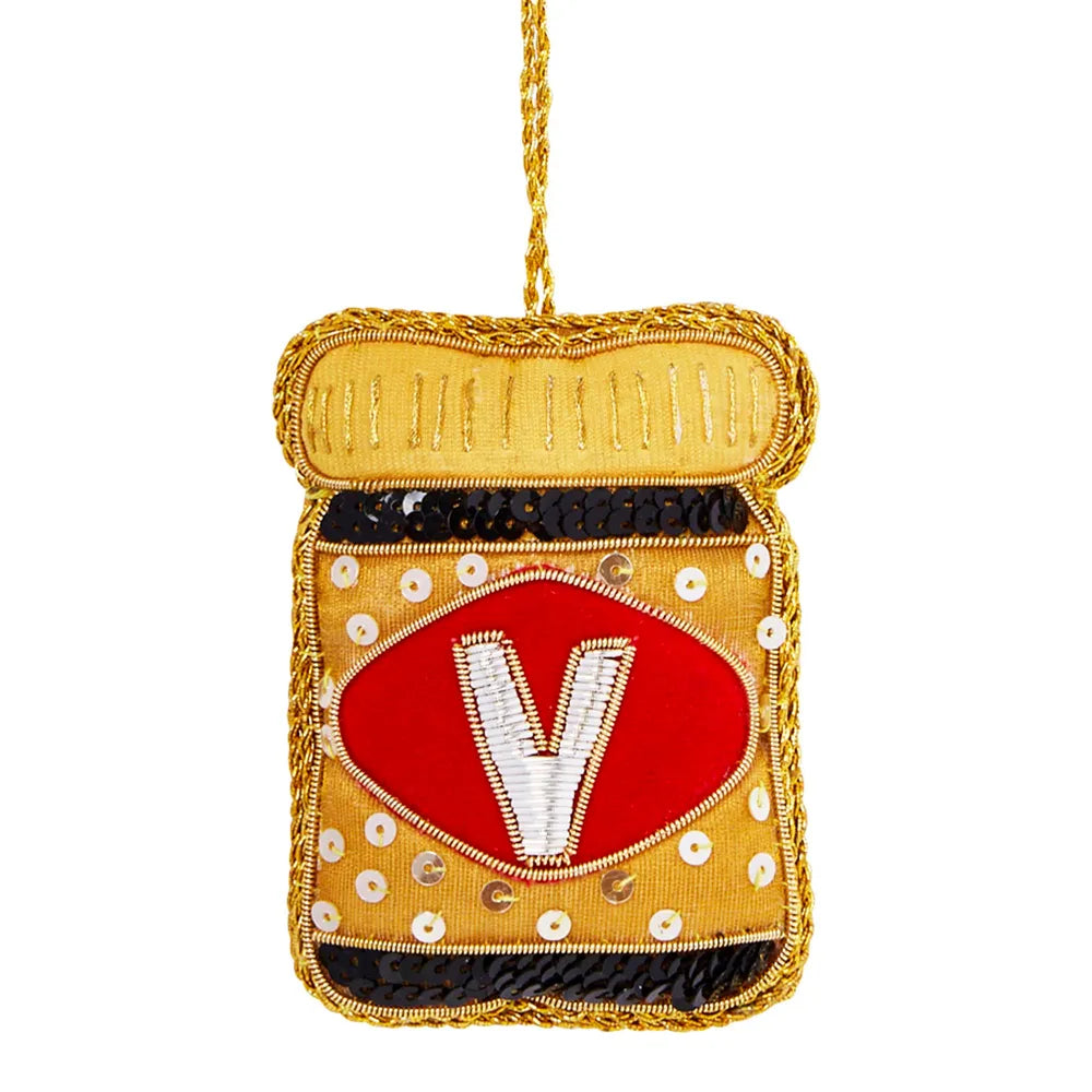 Vegemite Sequin Tree Hanging Decoration