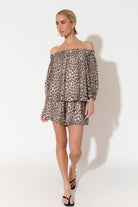 Buy Adorne - Billy Leopard Print Short by Adorne - at Hamish & Grace