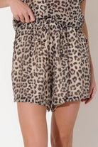 Buy Adorne - Billy Leopard Print Short by Adorne - at Hamish & Grace