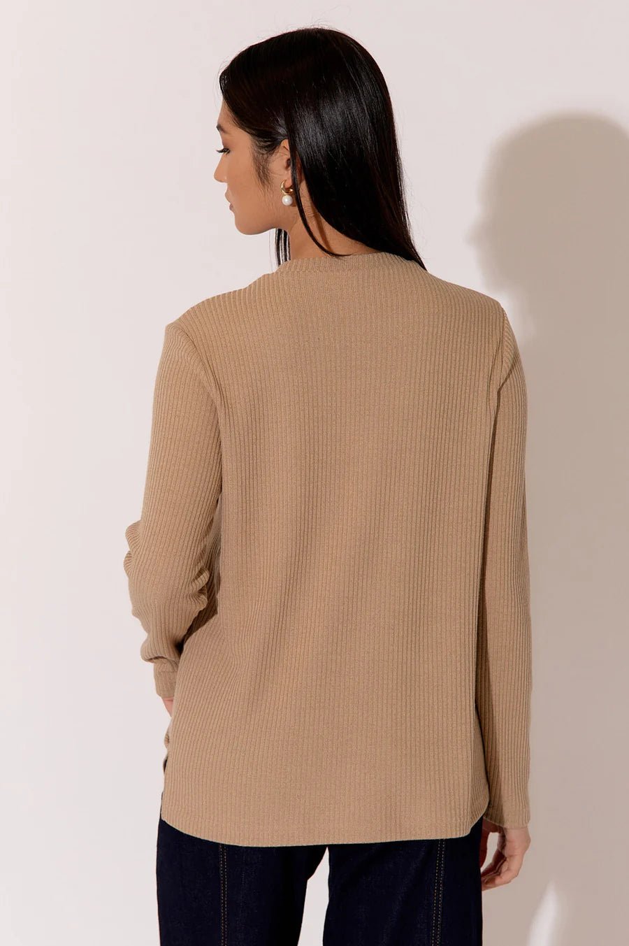 Buy Adorne - Brielle Knit Top (Camel) by Adorne - at Hamish & Grace