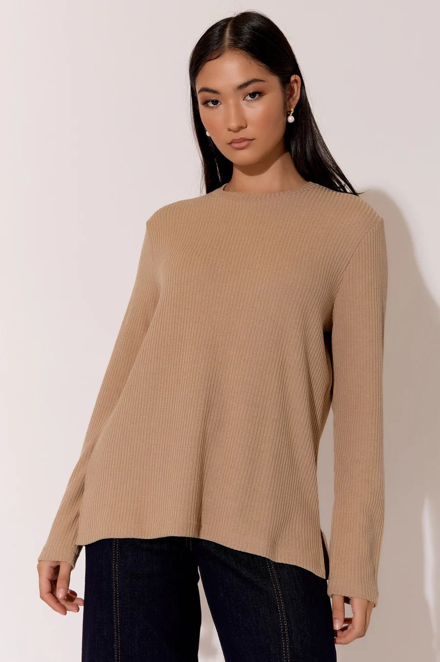 Buy Adorne - Brielle Knit Top (Camel) by Adorne - at Hamish & Grace