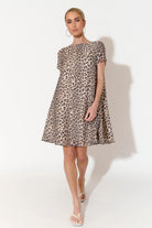 Buy Adorne Elisa Leopard Print A LIne Dress by Adorne - at Hamish & Grace