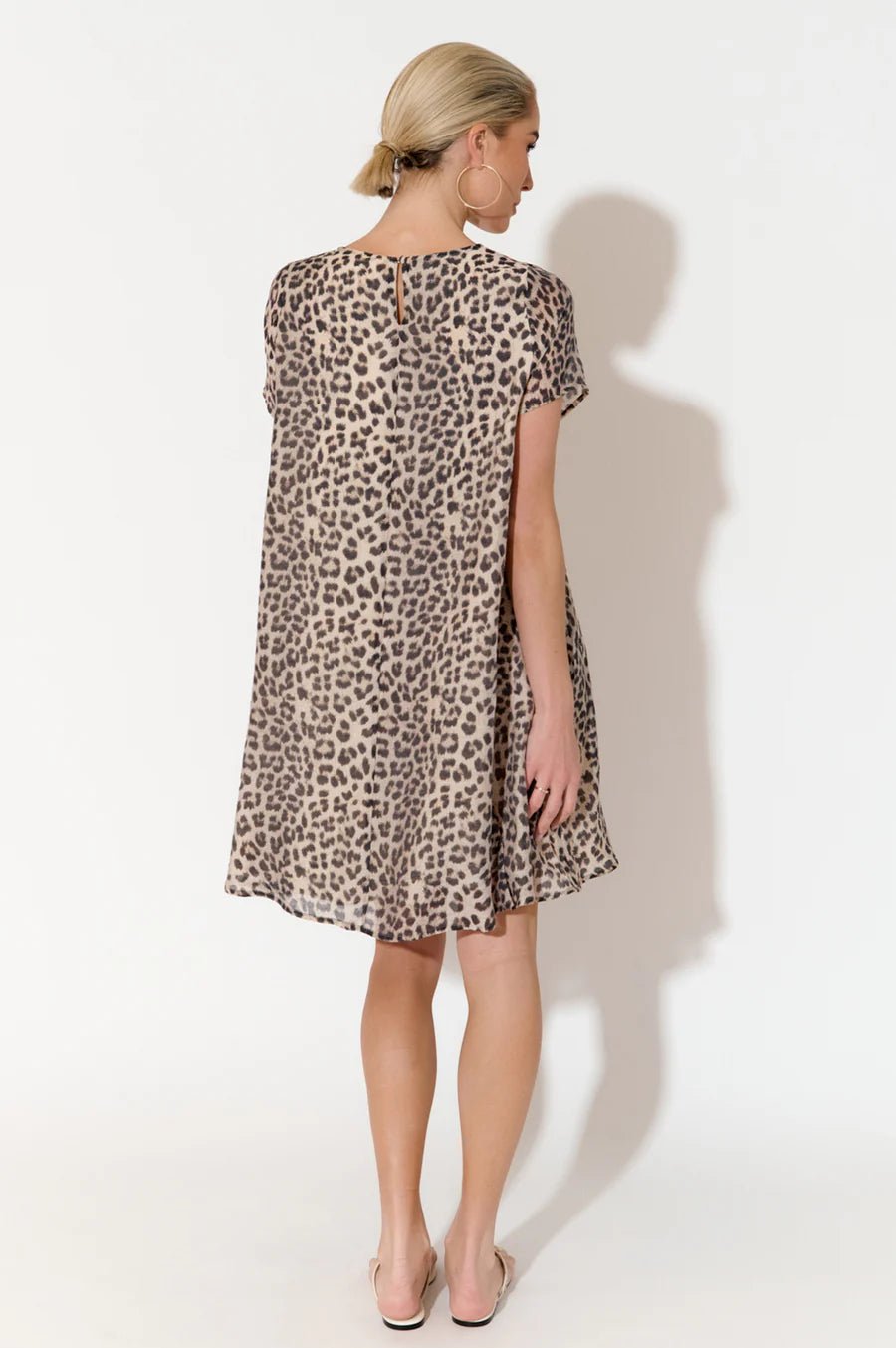 Buy Adorne Elisa Leopard Print A LIne Dress by Adorne - at Hamish & Grace