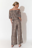 Buy Adorne - Harper Leopard Print Pant (Print) by Adorne - at Hamish & Grace