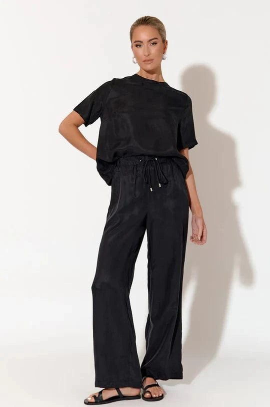 Buy Adorne - Kelly Croup Black Pant by Adorne - at Hamish + Grace