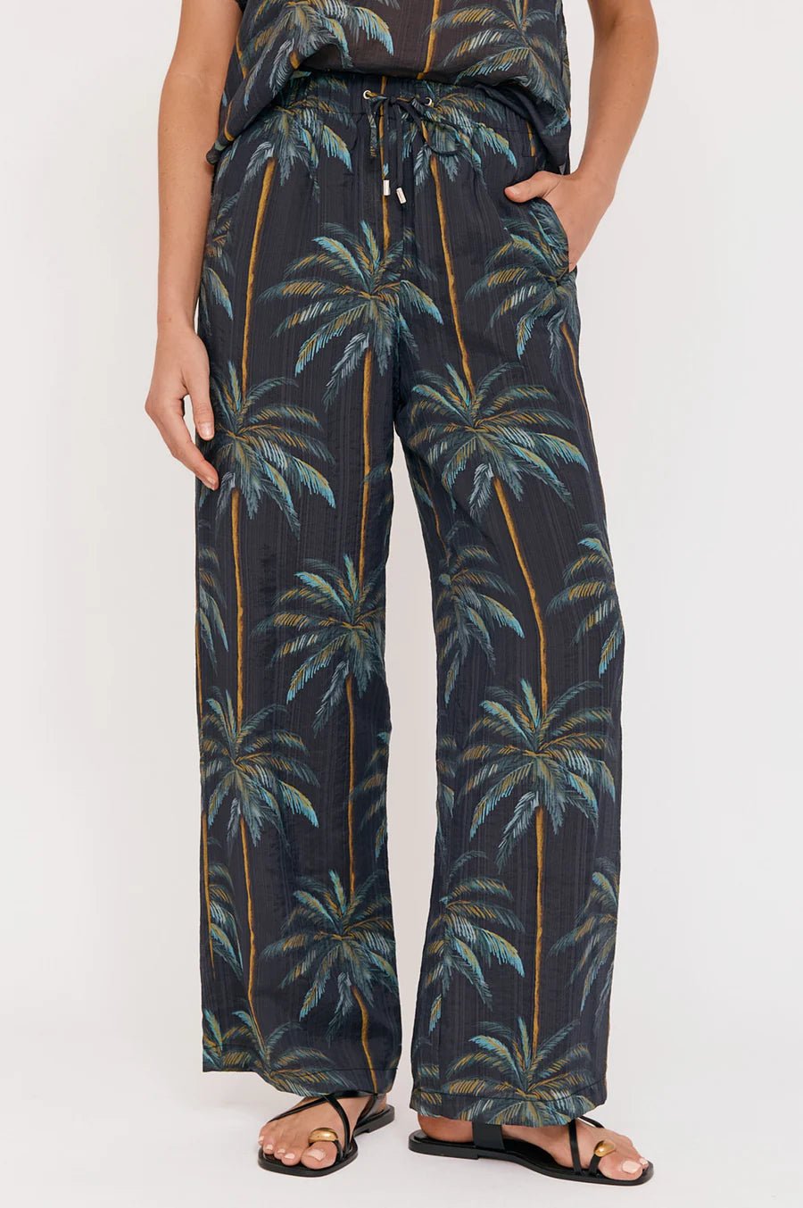 Buy Adorne - Kelly Honolulu Print Pant (Print) by Adorne - at Hamish & Grace