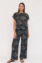 Buy Adorne - Kelly Honolulu Print Pant (Print) by Adorne - at Hamish & Grace