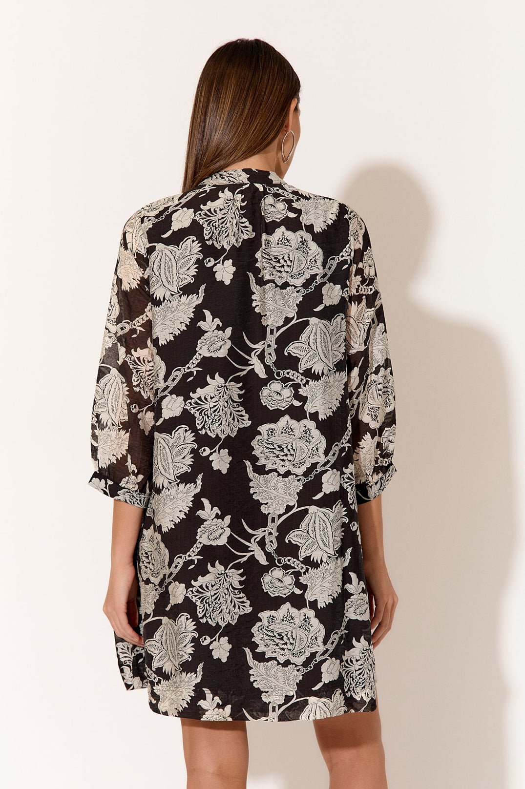 Buy Adorne - Zuri Black Floral Dress by Adorne - at Hamish & Grace