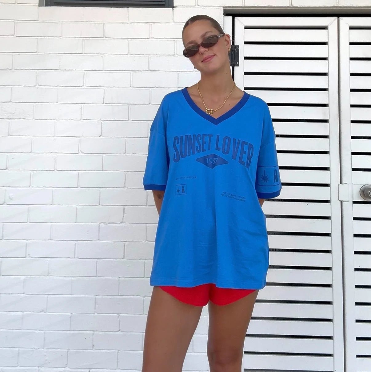 Buy Aelia The Brand - Sunset Lover Tee by Aelia The Brand - at Hamish + Grace