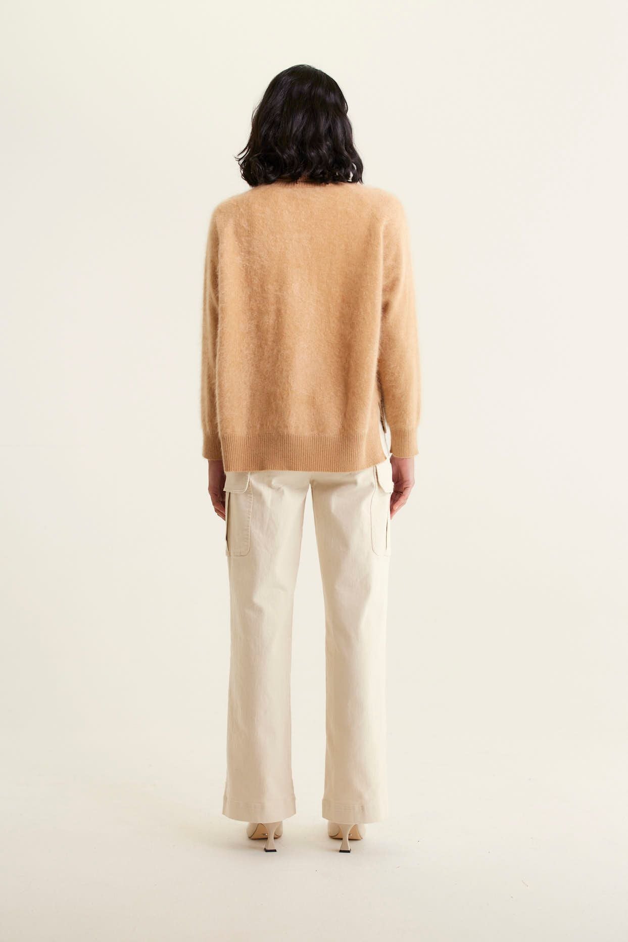 Alessandra The Label Fashion PREORDER - Alessandra The Label - Rose Polo - Tan