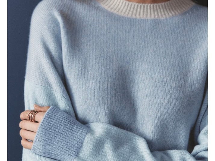 Buy Alessandra The Label - Hudson Sweater - Arctic by Alessandra The Label - at Hamish + Grace