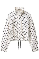 Buy Ani Polka Spray Jacket - White by Smaibulin - at Hamish + Grace
