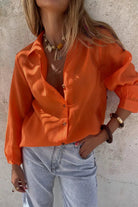 Buy Apricot Miley Shirt by Never Fully Dressed - at Hamish & Grace