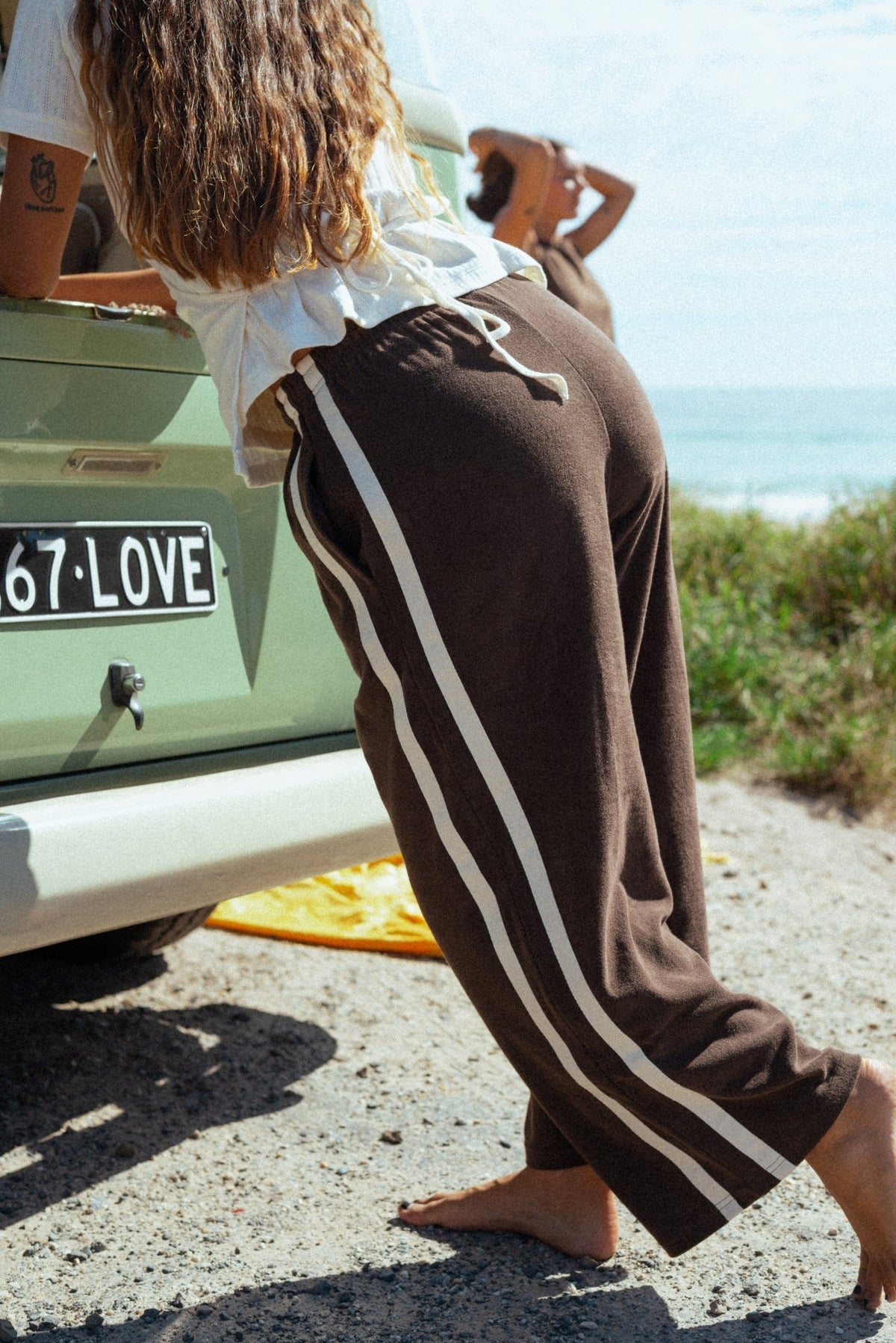 Buy Atmosea - Après Surf Pant Chocolate by Atmosea - at Hamish + Grace