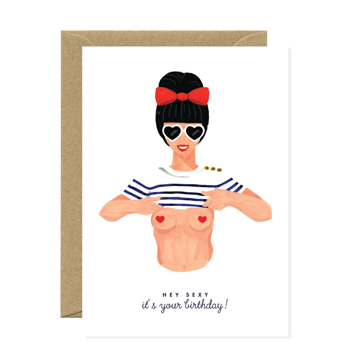 Buy ATWS Greeting Card Sexy Happy Birthday by Carte Blanche - at Hamish + Grace