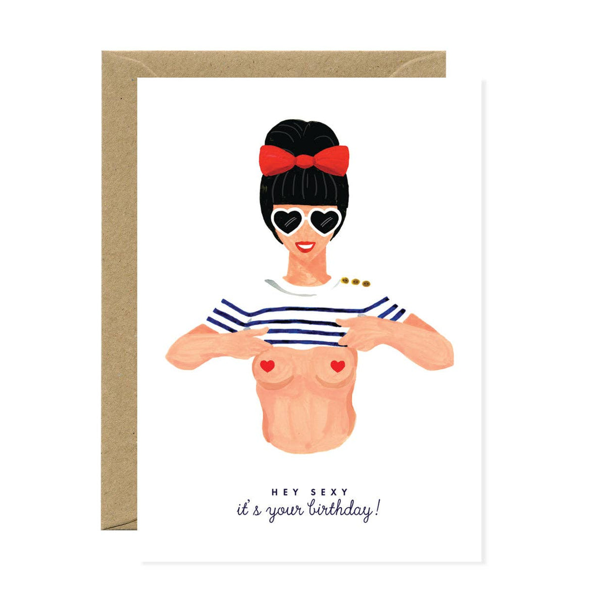 Buy ATWS Greeting Card Sexy Happy Birthday by Carte Blanche - at Hamish + Grace