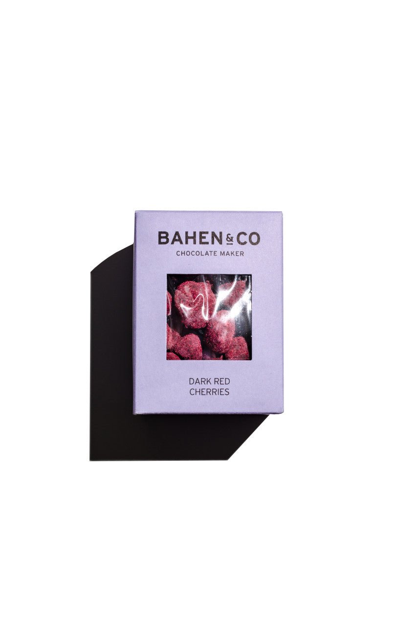 Buy Bahen & Co - Coated Dark Red Cherries by Bahen & Co - at Hamish & Grace